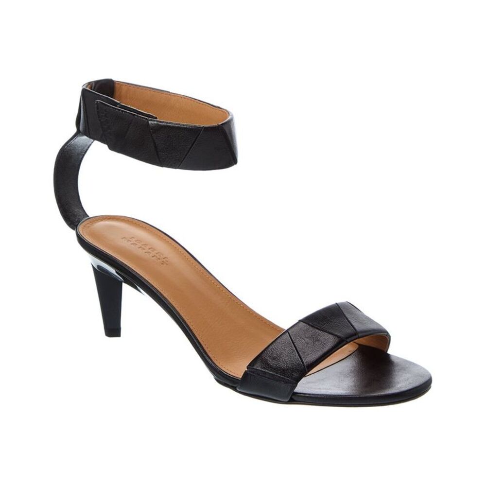 Isabel Marant Leather Sandal, Black